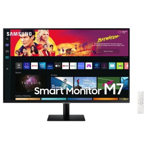 삼성전자 스마트모니터M7 S32BM700 블랙 UHD 4K 스피커내장 넷플릭스 유튜브