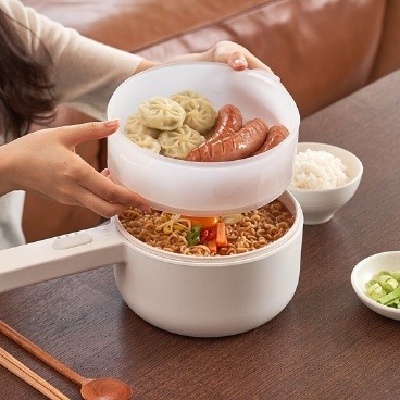 리브트리 키치네뜨 1.5L 멀티쿠커 라면포트 분리형 찜기포함